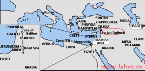 妙笔释疑|安提约基雅 Antioch（1）Antioch of Syria